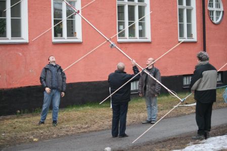 10 montering av 6m yagi 2009 04