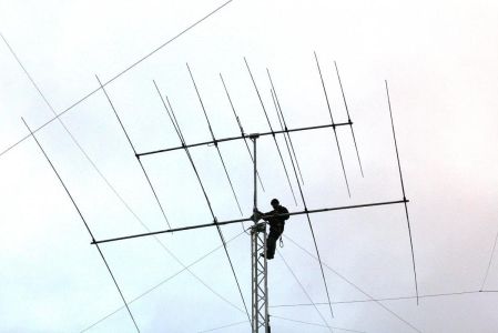 17 montering av 6m yagi 2009 04