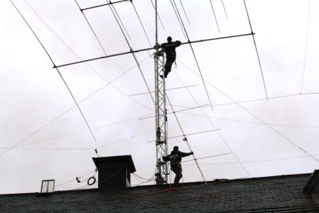 19 montering av 6m yagi 2009 04