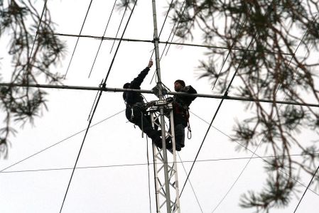 24 montering av 6m yagi 2009 04