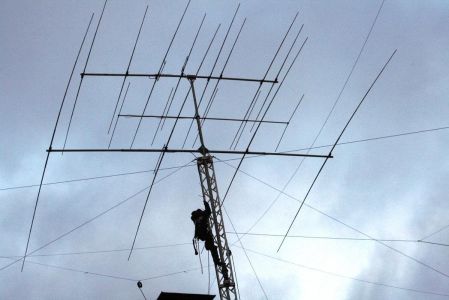 26 montering av 6m yagi 2009 04
