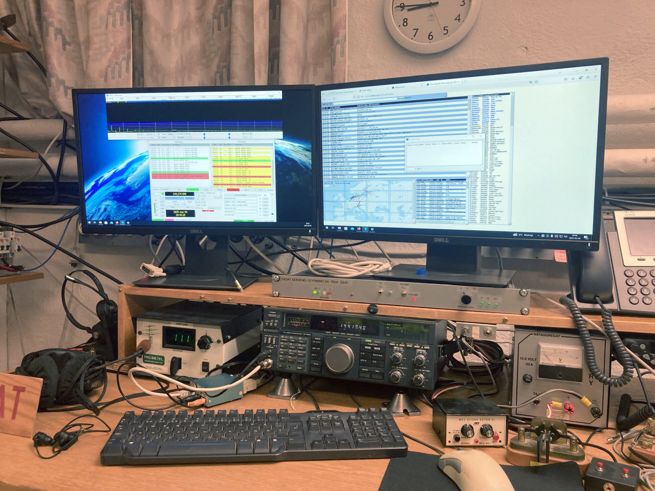 Furas klubbstation för VHF och UHF