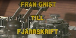 fran gnist till fjarrskrift