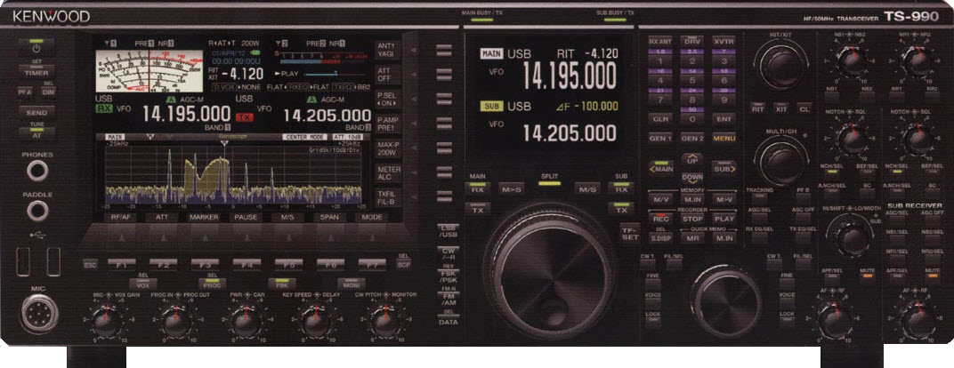 kenwood TS-990S scannad