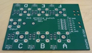 sm2wmv kretskort antennomkopplare