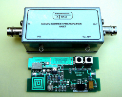 HA8ET XTRA-2 144 MHz preamp
